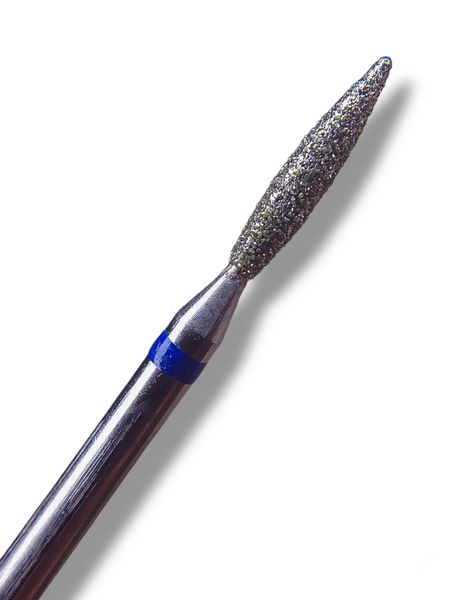 Фреза алмазная STRONG NAIL BITS пламя синяя 0,21 мм H021105D-M фото